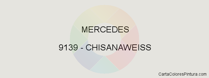 Pintura Mercedes 9139 Chisanaweiss