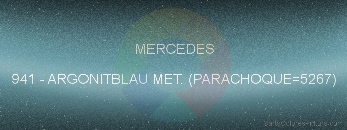 Pintura Mercedes 941 Argonitblau Met. (parachoque=5267)