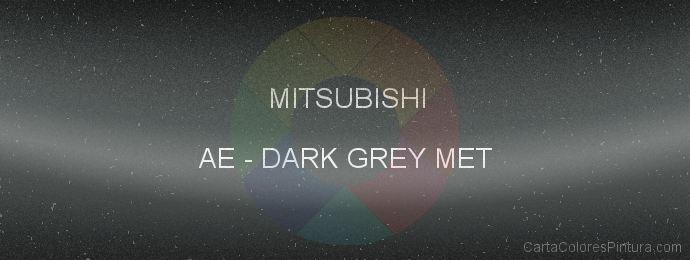 Pintura Mitsubishi AE Dark Grey Met