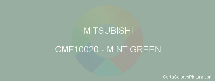 Pintura Mitsubishi CMF10020 Mint Green