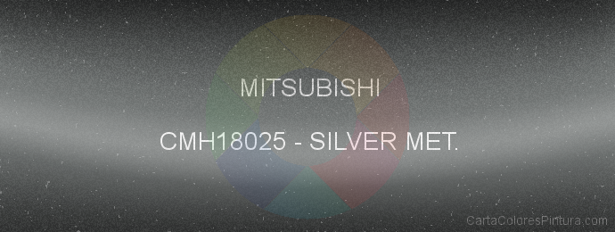 Pintura Mitsubishi CMH18025 Silver Met.