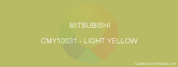 Pintura Mitsubishi CMY10031 Light Yellow
