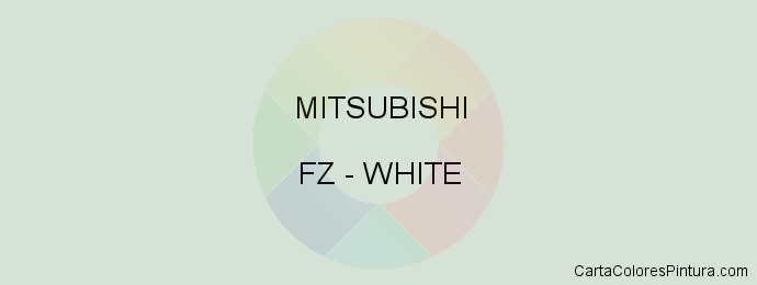 Pintura Mitsubishi FZ White