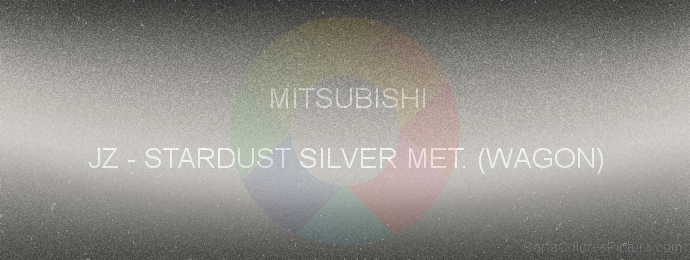 Pintura Mitsubishi JZ Stardust Silver Met. (wagon)