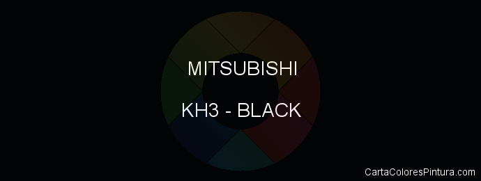 Pintura Mitsubishi KH3 Black