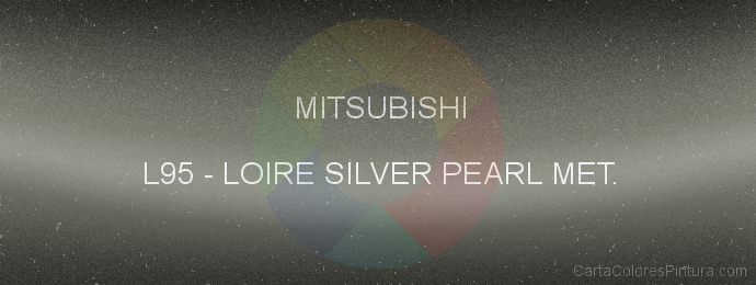 Pintura Mitsubishi L95 Loire Silver Pearl Met.