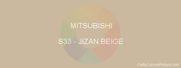 Pintura Mitsubishi S33 Jizan Beige