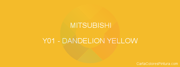 Pintura Mitsubishi Y01 Dandelion Yellow