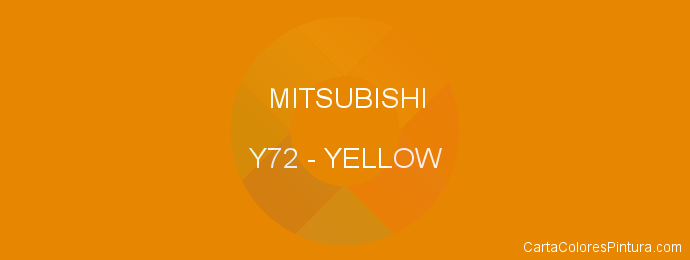 Pintura Mitsubishi Y72 Yellow