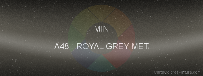Pintura Mini A48 Royal Grey Met.