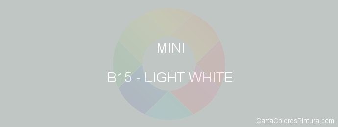 Pintura Mini B15 Light White
