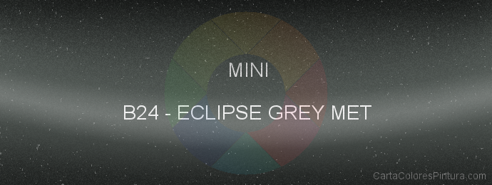 Pintura Mini B24 Eclipse Grey Met