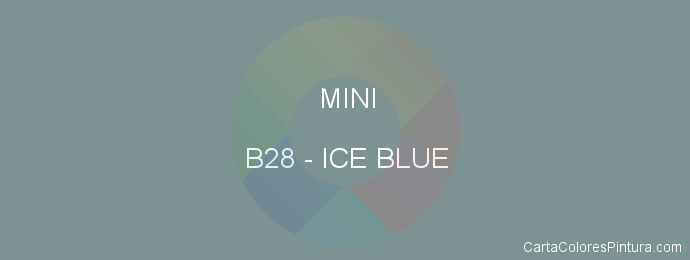 Pintura Mini B28 Ice Blue