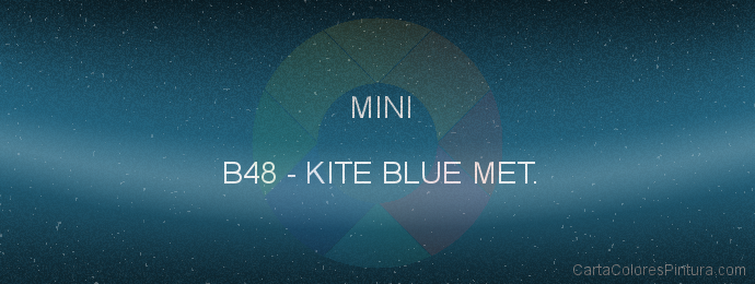 Pintura Mini B48 Kite Blue Met.