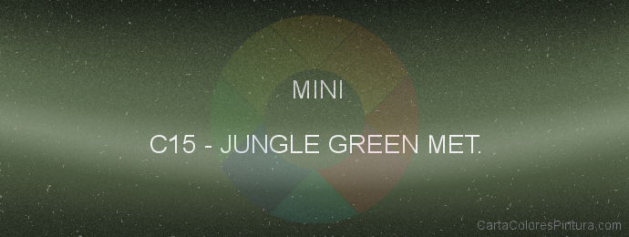 Pintura Mini C15 Jungle Green Met.