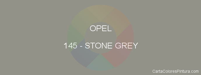 Pintura Opel 145 Stone Grey