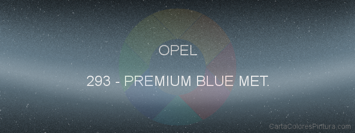 Pintura Opel 293 Premium Blue Met.