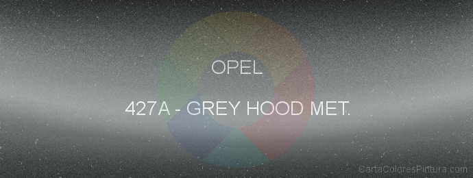 Pintura Opel 427A Grey Hood Met.