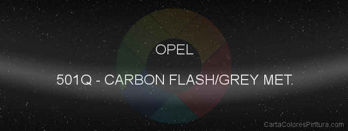 Pintura Opel 501Q Carbon Flash/grey Met.