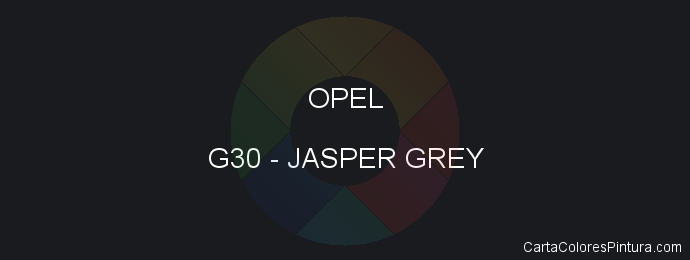 Pintura Opel G30 Jasper Grey