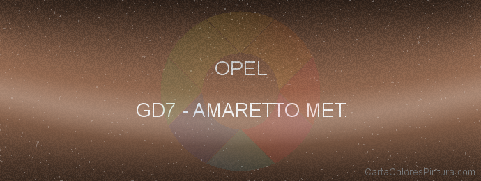 Pintura Opel GD7 Amaretto Met.