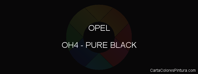 Pintura Opel OH4 Pure Black