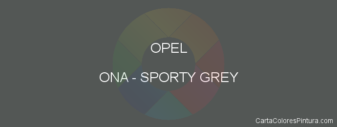 Pintura Opel ONA Sporty Grey