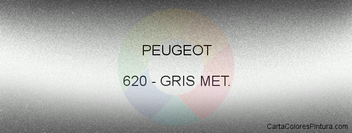 Pintura Peugeot 620 Gris Met.