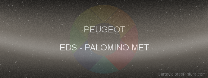 Pintura Peugeot EDS Palomino Met.