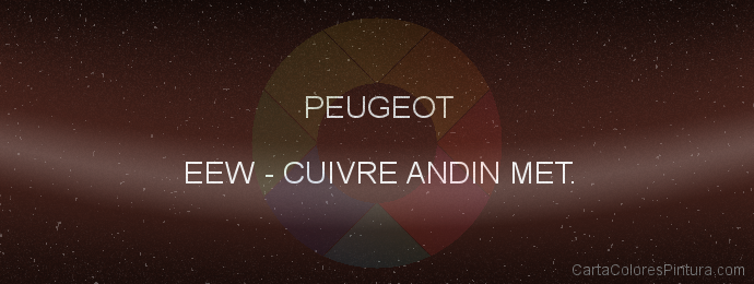Pintura Peugeot EEW Cuivre Andin Met.