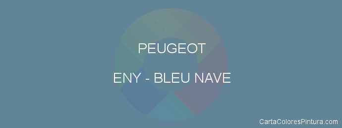 Pintura Peugeot ENY Bleu Nave