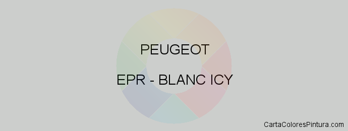 Pintura Peugeot EPR Blanc Icy