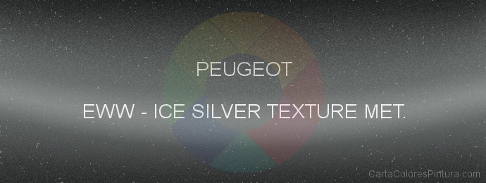 Pintura Peugeot EWW Ice Silver Texture Met.