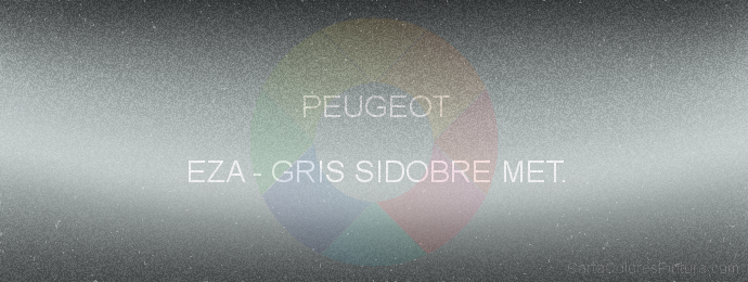 Pintura Peugeot EZA Gris Sidobre Met.