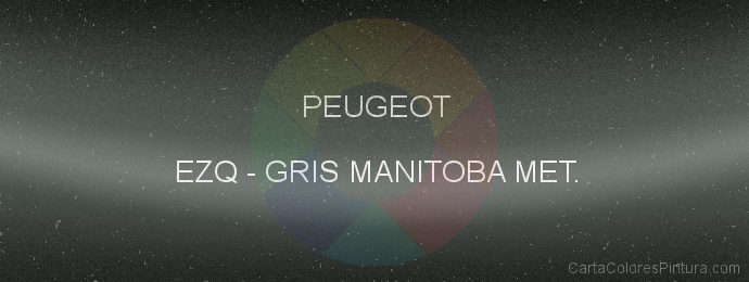 Pintura Peugeot EZQ Gris Manitoba Met.