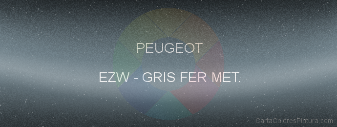 Pintura Peugeot EZW Gris Fer Met.