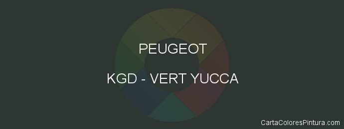Pintura Peugeot KGD Vert Yucca
