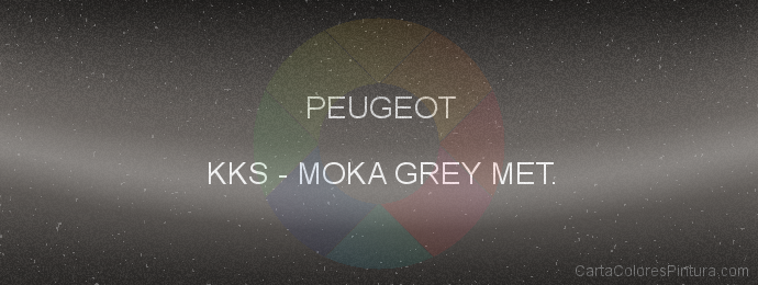 Pintura Peugeot KKS Moka Grey Met.