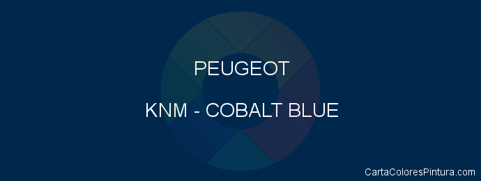 Pintura Peugeot KNM Cobalt Blue