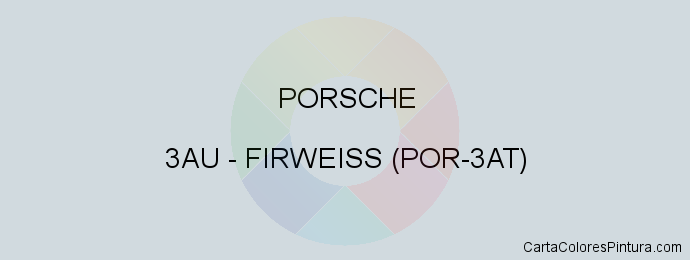 Pintura Porsche 3AU Firweiss (por-3at)