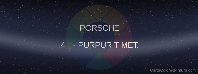 Pintura Porsche 4H Purpurit Met.