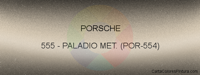 Pintura Porsche 555 Paladio Met. (por-554)