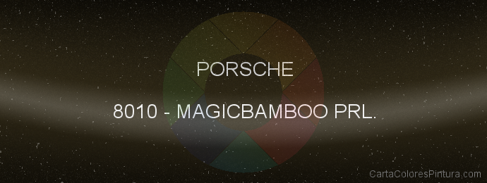 Pintura Porsche 8010 Magicbamboo Prl.