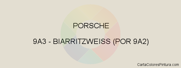 Pintura Porsche 9A3 Biarritzweiss (por 9a2)