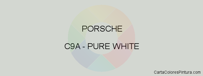 Pintura Porsche C9A Pure White