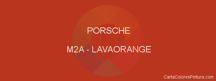 Pintura Porsche M2A Lavaorange
