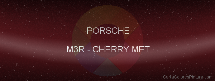 Pintura Porsche M3R Cherry Met.