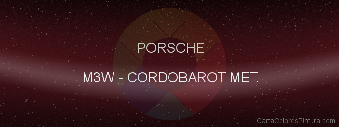 Pintura Porsche M3W Cordobarot Met.
