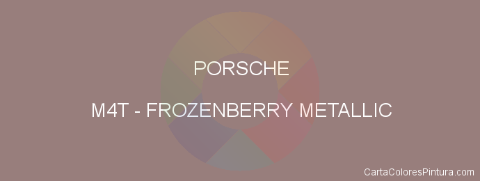 Pintura Porsche M4T Frozen Berry Metallic