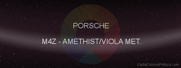 Pintura Porsche M4Z Amethist/viola Met.